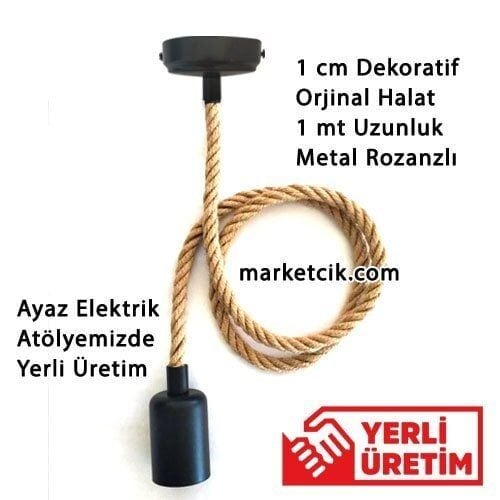 1 cm Halat Sarkıt Avize